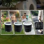 High Quality Thickened Ice Bath Tub With Cover For Cold Water Therapy And Ice Diving, Foldable And Portable Bathtub, Dual-use Hot And Cold Water Constant Temperature Multifunctional Bath Tub For Muscle Soreness Relief And Rel