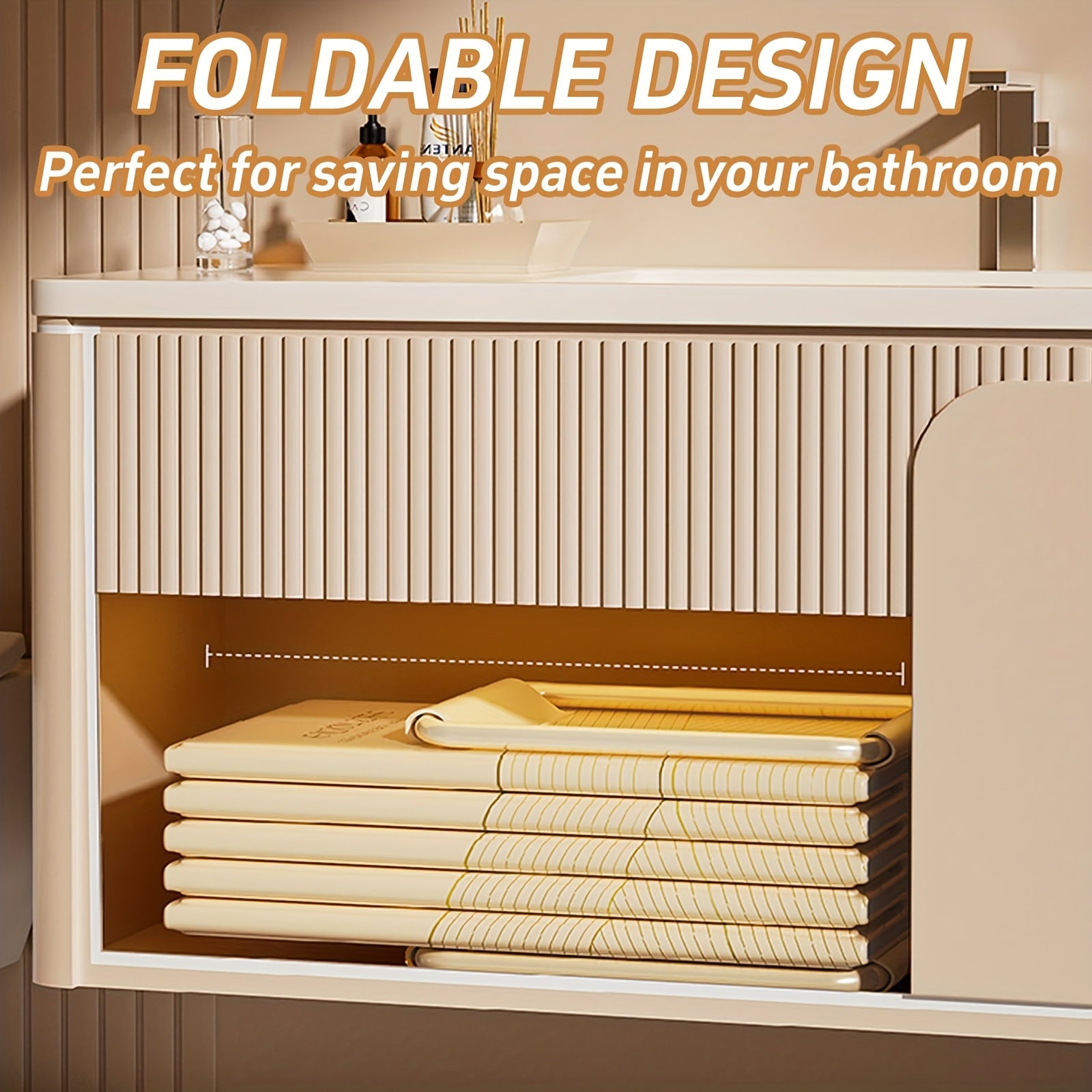 [Portable Folding SPA Tub] 48inch Folding Portable Bathtub for Adults, Large Collapsible Bath Tub, Ideal for Small Spaces, Portable Folding SPA Tub for Bathroom Or Shower Stall, Easy Setup & Storage