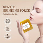 3.53oz Ginger & Turmeric Soap Bar - Natural, Cold-Processed, Paraben-Free, All-Skin Type Bath & Face Soap with Vitamin C, Citric Acid, and Essential Oils, Unisex Soap|Natural Soap|Cold Processed Soap