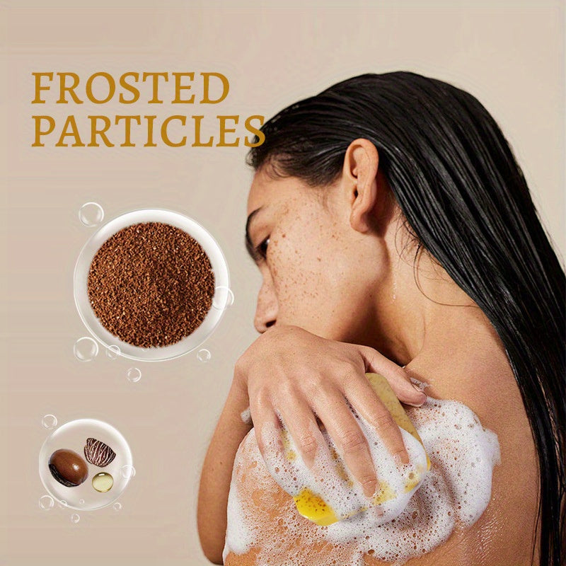 3.53oz Ginger & Turmeric Soap Bar - Natural, Cold-Processed, Paraben-Free, All-Skin Type Bath & Face Soap with Vitamin C, Citric Acid, and Essential Oils, Unisex Soap|Natural Soap|Cold Processed Soap