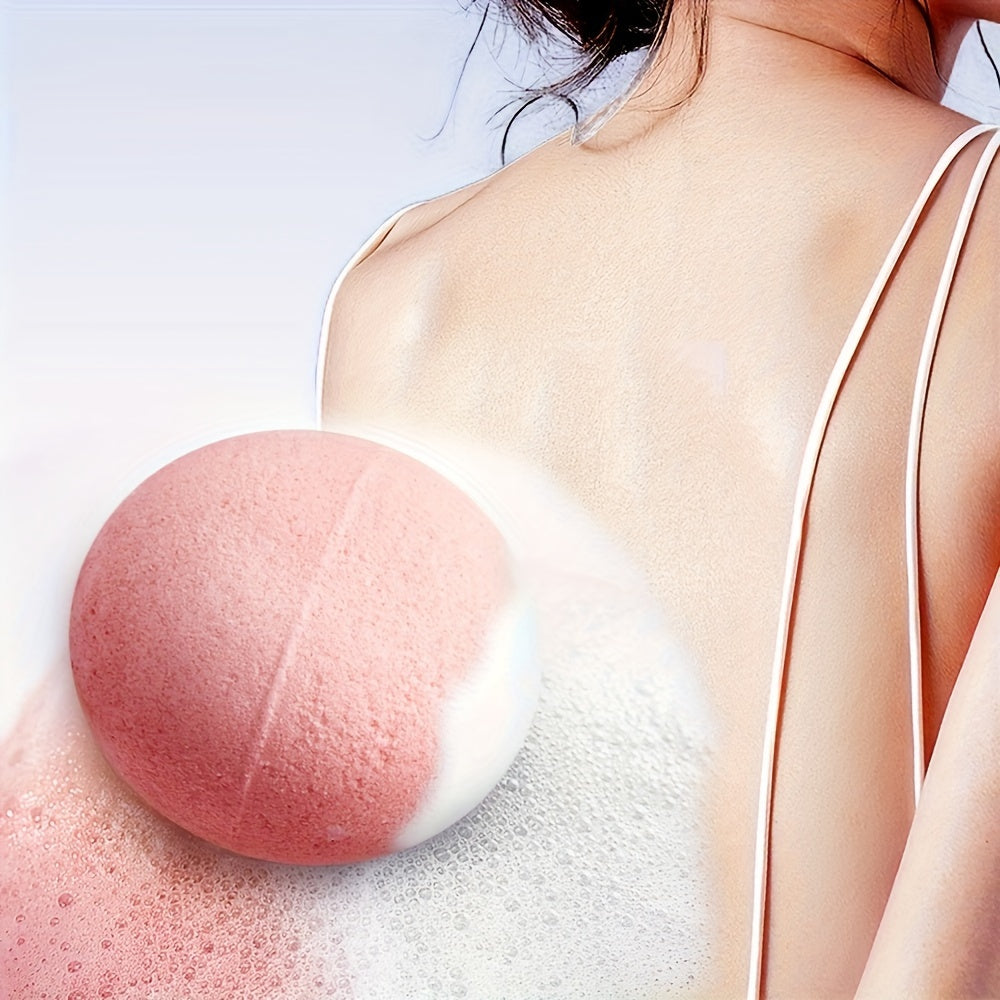 1pc Rose Bath Bomb, 100g Deep Clean Body Bath Salt, Gentle Skin, Neutral pH 6.0-6.6, Bubble Bath Salt for Shower Accessories, Beauty & Personal Care