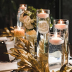 16pcs Elegant Glass Cylinder Candle Holders - Ideal for Wedding Centerpieces, Floral Displays & Candlelight Dinners, Polished Finish, Perfect for Home & Event Decorations, Festive Candlelight|Sleek Cylindrical Design|Clear Gl