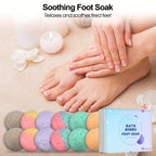 CILAEUTI 12 Bath Bomb Gift set, moisturizing and peeling dry skin, bath ball with essential oils and bath salts, handmade bubble ball perfect for bubble and relaxing bath, ideal birthday gift