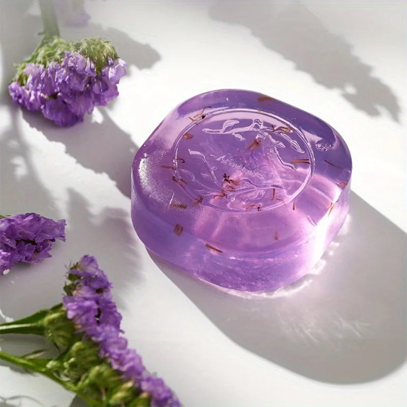 Organic Essential Oil Sakura Soap with Tea Tree Oil Moisturizing Soothing Facial Soap for Sensitive Skin Care Fruit Bath Soap