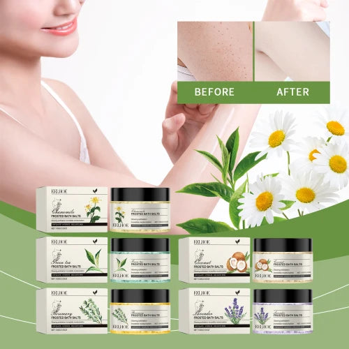 EELHOE Exfoliating Cleanse The Body Nourish Soothe Soft Skin  Moisturize And Smooth Bath Salts