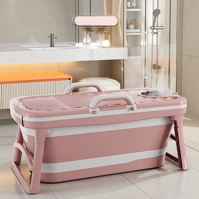 Bathroom Adult Plastic Folding Freestanding Massage Bathtub Portable Bathtub for Adult