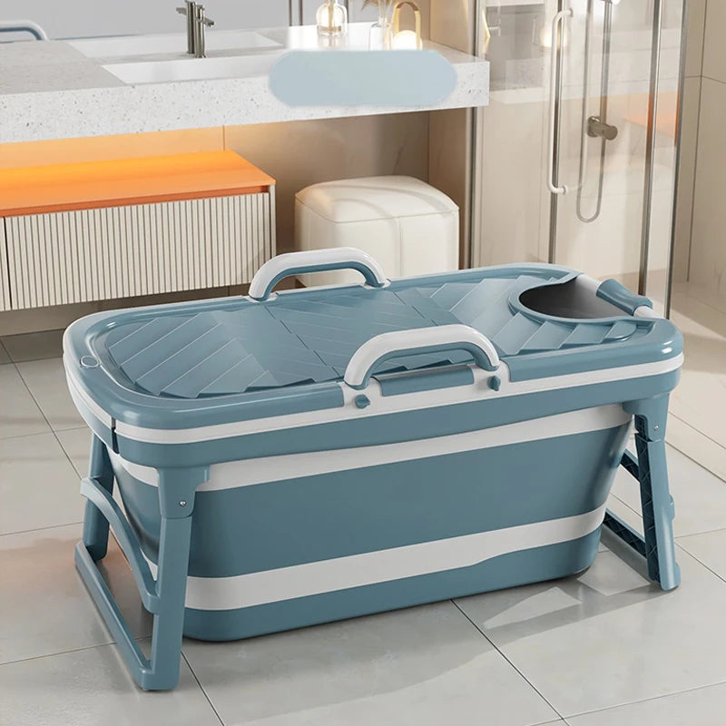 Bathroom Adult Plastic Folding Freestanding Massage Bathtub Portable Bathtub for Adult