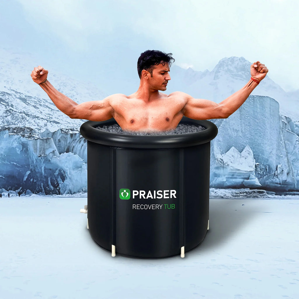 Folding Bath Adult Portable Bathtub Outdoors PVC Inflatable SPA Ice Bath Challenge Ice Therapy