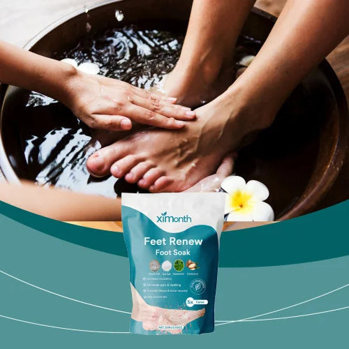Ximonth Bath Moisturize Body Skin Soak Salts Cleanse And Exfoliate Foot Care