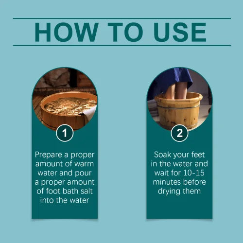 Ximonth Bath Moisturize Body Skin Soak Salts Cleanse And Exfoliate Foot Care