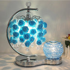 Incense Burner Machine for Bedroom, Bedside Lamp, Rose, Plug-in, Essential Oil, Aromatherapy Lamp, Birthday and Wedding Gift