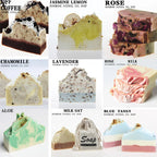 100% Natural Organic Handmade Soap Cold Acne Pressed Process Beauty Soaps Baby Yoni Acne