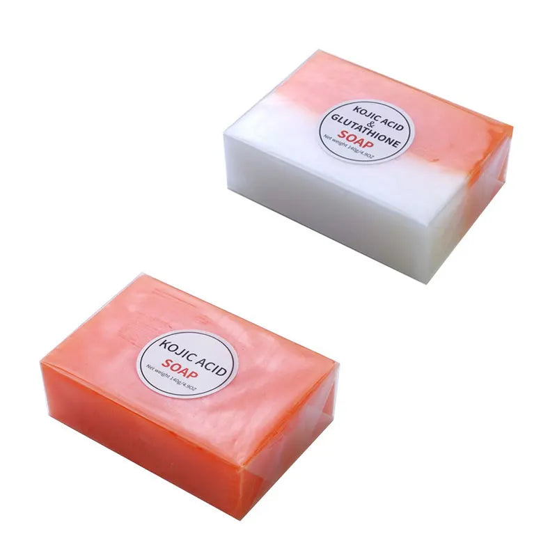 Best Seller New Kojic Acid Soap Dark Black Skin Lightening Hand Made Soap Gluta Thione Whitening Bleaching Soap Brighten Face