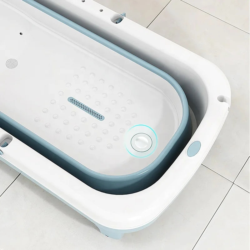 Bathroom Adult Plastic Folding Freestanding Massage Bathtub Portable Bathtub for Adult