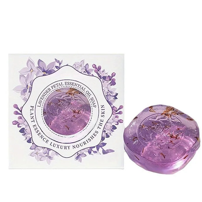 Organic Essential Oil Sakura Soap with Tea Tree Oil Moisturizing Soothing Facial Soap for Sensitive Skin Care Fruit Bath Soap