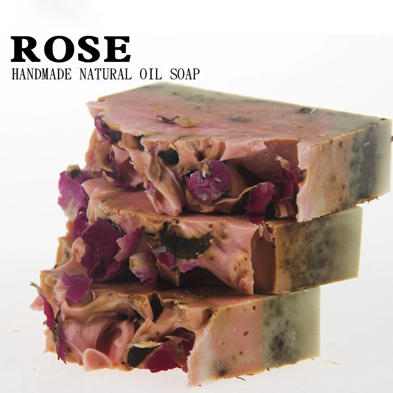 100% Natural Organic Handmade Soap Cold Acne Pressed Process Beauty Soaps Baby Yoni Acne