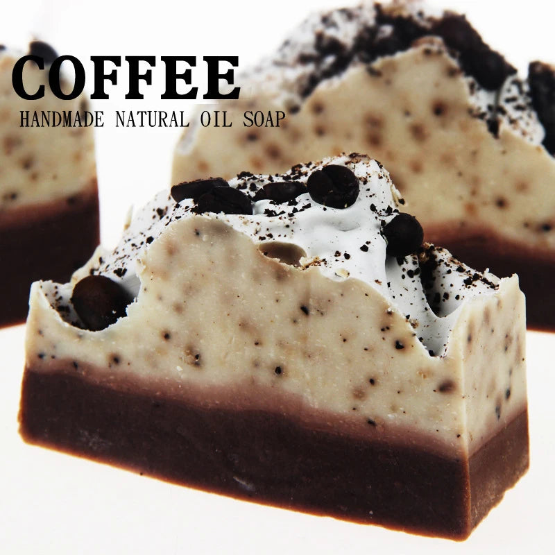 100% Natural Organic Handmade Soap Cold Acne Pressed Process Beauty Soaps Baby Yoni Acne