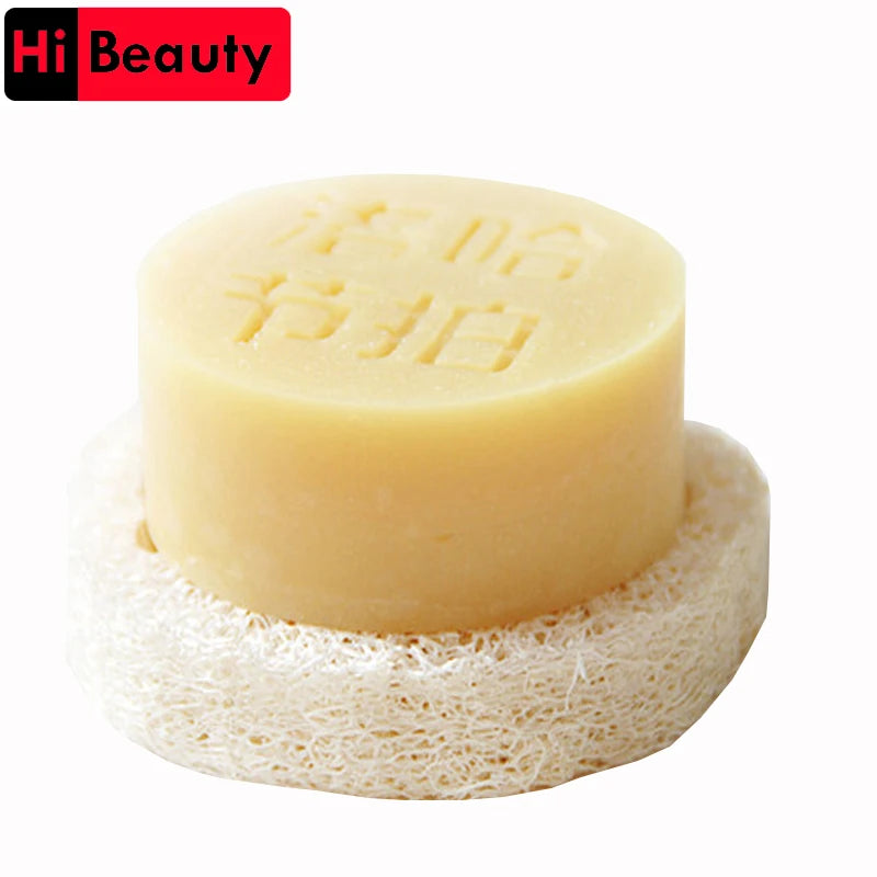 100pcs/lot 2cm Thick 6-8cm wide Natural Loofah Luffa Slice DIY Customize Soap tools Cleaner Sponge Scrubber Soap Holder