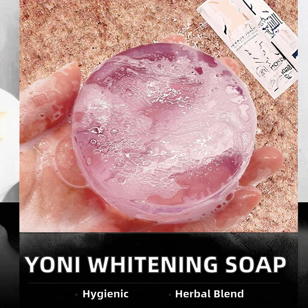 Handmade Organic Body Face Soap for Adults Yoni Whitening Amino Acid Solid Olive Oil 3 Year Function for Female Toilet Use