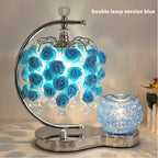 Incense Burner Machine for Bedroom, Bedside Lamp, Rose, Plug-in, Essential Oil, Aromatherapy Lamp, Birthday and Wedding Gift