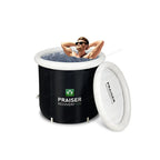 Folding Bath Adult Portable Bathtub Outdoors PVC Inflatable SPA Ice Bath Challenge Ice Therapy