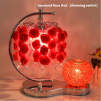 Incense Burner Machine for Bedroom, Bedside Lamp, Rose, Plug-in, Essential Oil, Aromatherapy Lamp, Birthday and Wedding Gift