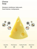 OEM ODM Solving Oil Skin Problems Multi-functional Bath Rich Soft Delicate Foam Cheese Purge Acarus Soap