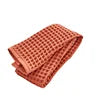 100% Cotton Waffle Weave Durable Highly-absorbent Bath Towel 70*140cm Bath Sheet Waffle Throw Blanket for Kids Adult Home Use