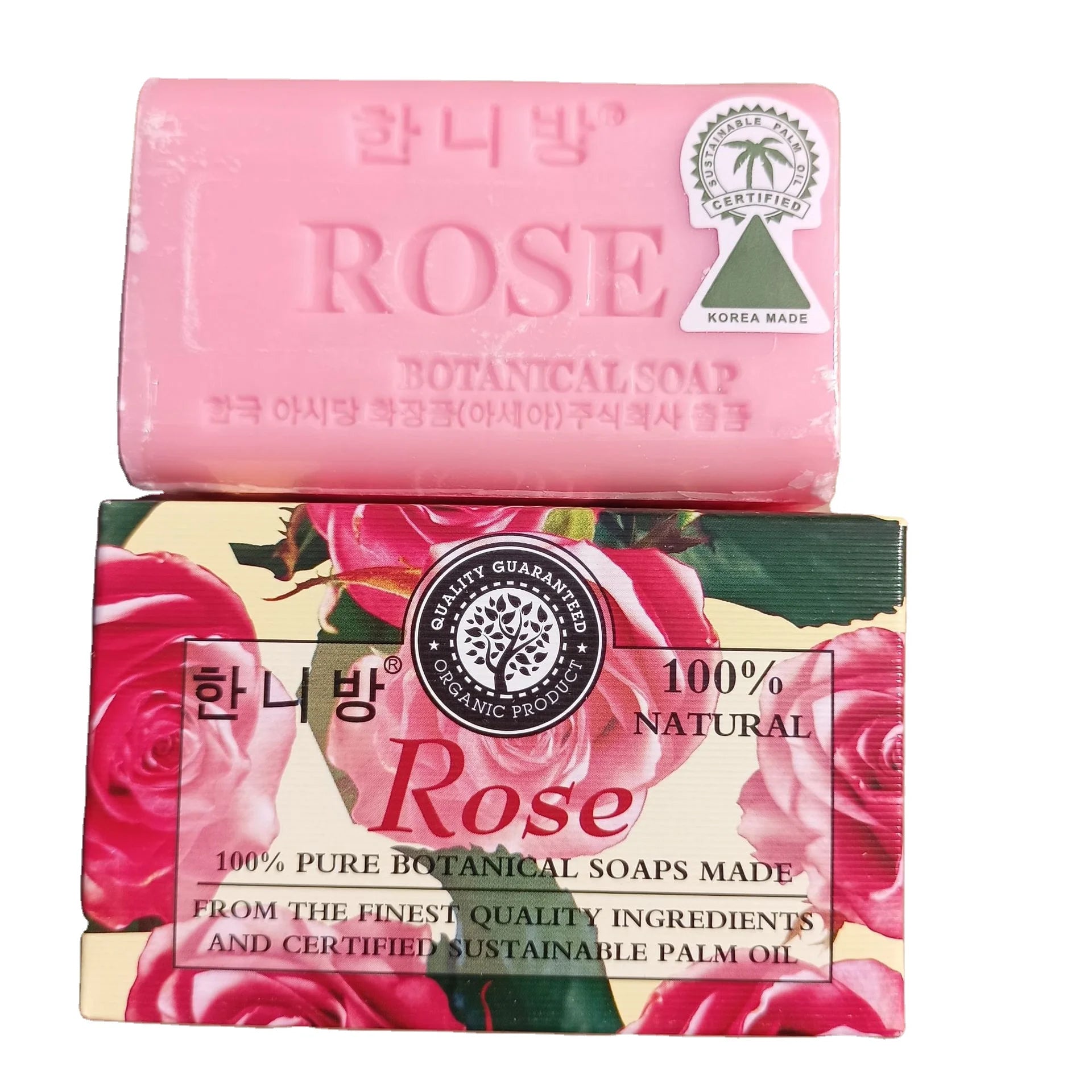 Luxury Personalized Individually Wrapped Bath Soap Bars Manufacturer Rose Flower Handmade Soap