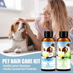 Pet Shower Gel and Conditioner Combo Pack, Perfect Clean Shampoo and Conditioner, Chemical Free, for Pets Cats and Dogs