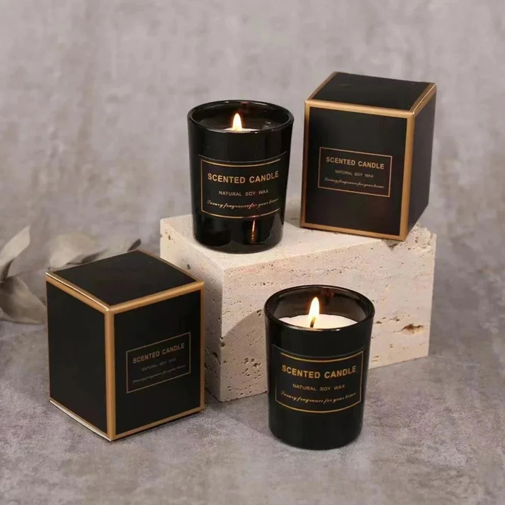 Romantic Long-Lasting Aromatherapy Candles for Festive Home Ambiance Enchanting Freshness Ideal Gift for Christmas