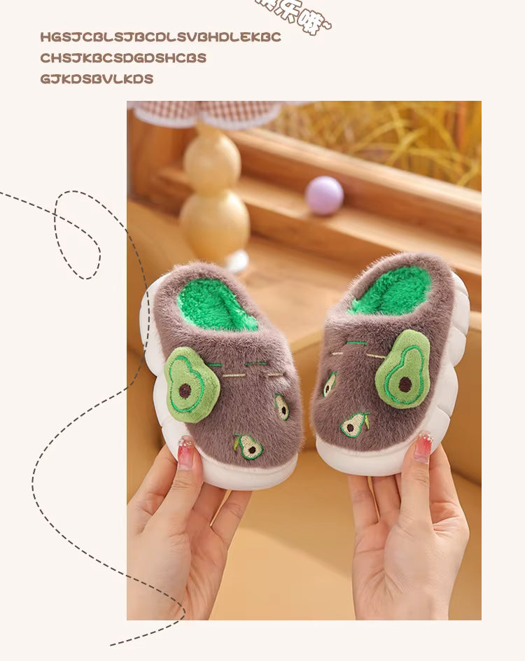 Cute Winter Slippers for Kids – Unisex