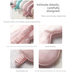 1pcs Imitated Silk Sleep Eye Mask Shading Patch Portable Travel Relax Eyepatch Lunch Break Cover Night Health Sleeping Shield