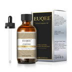 EUQEE 60ml (2 Fl.Oz.) Men's Fragrance Oil For Reed Diffuser, Car Diffusion-Leather Coffee Bamboo & Teak Bay Rum Aromatherapy Oil