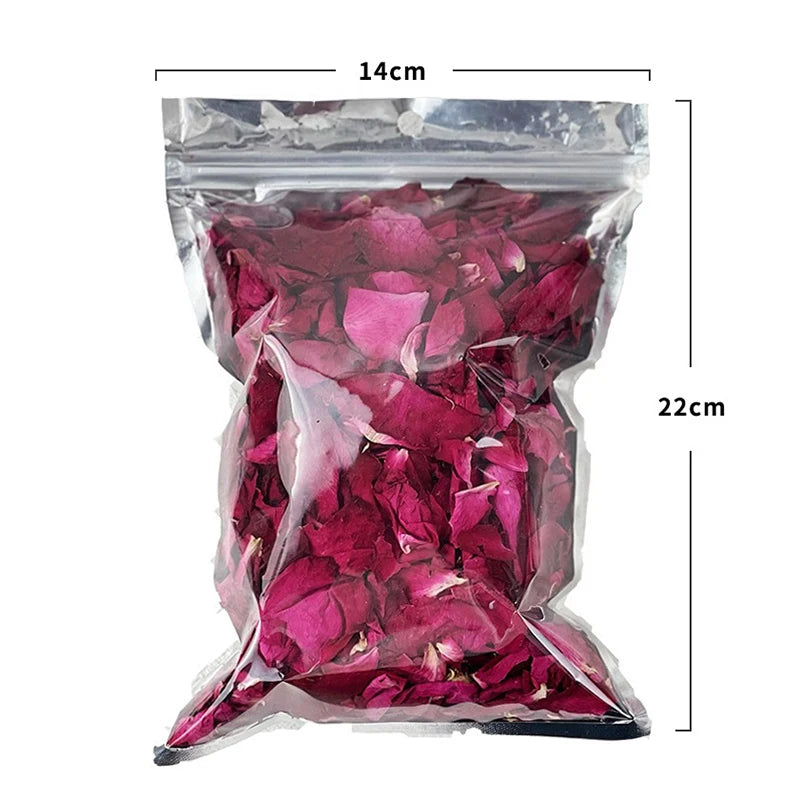 Rose Petals Select High-Quality Petals Dried Flower Baths Foot Baths Scene Decoration Hotel Supplies Wedding Decor
