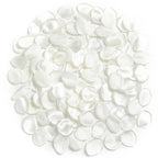 100/200Pcs Pink 4cm Silk Rose Petals Romantic Room Decoration Wedding Decor For Flower Girl Baskets Dinner Table Bridal Showers