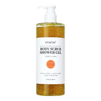 Scrub Shower Gel Turmeric Kojic Acid Even Skin Tone Smooth Exfoliating Moisturizing Soothing Body Wash Body Care Cleansing Bath