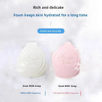 Goat Milk Soap Bar Moisturize,Smooth & Cleanse Skin,Body Wash Shower Soap Gentle Cleansing Nourishing Skin Care For Adults Kids