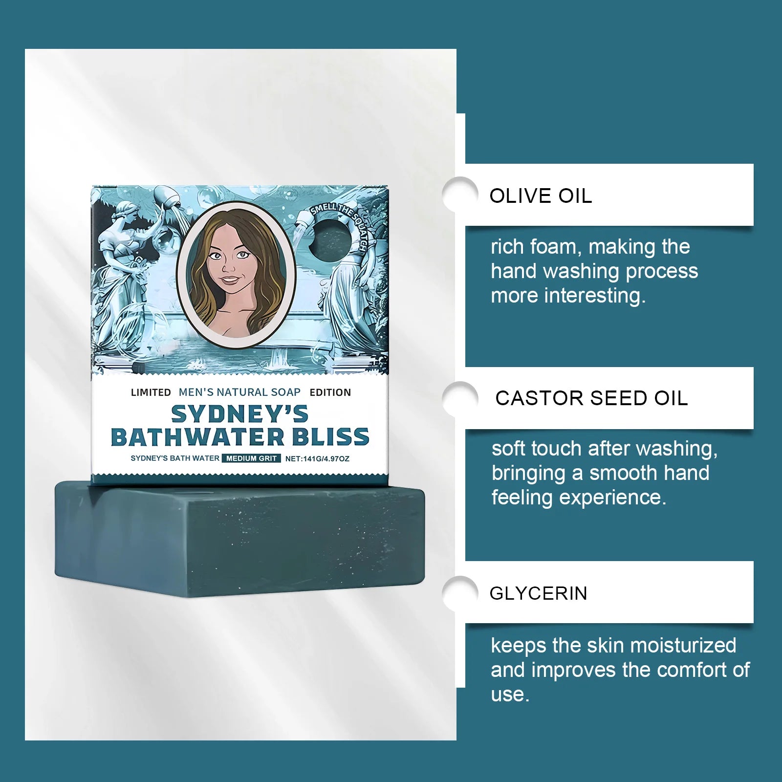 Bath soap deep cleansing, gentle nourishing, oil control, deodorizing, moisturizing, refreshing, natural fragrance, cleansing sk