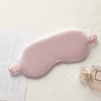 1pcs Imitated Silk Sleep Eye Mask Shading Patch Portable Travel Relax Eyepatch Lunch Break Cover Night Health Sleeping Shield