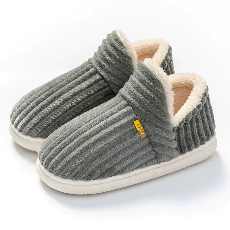 Warm & Cozy Winter House Slippers for Kids – Unisex Anti-Slip Comfort