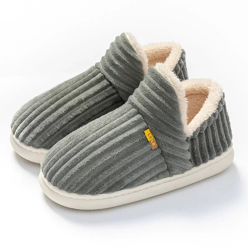 Warm & Cozy Winter House Slippers for Kids – Unisex Anti-Slip Comfort