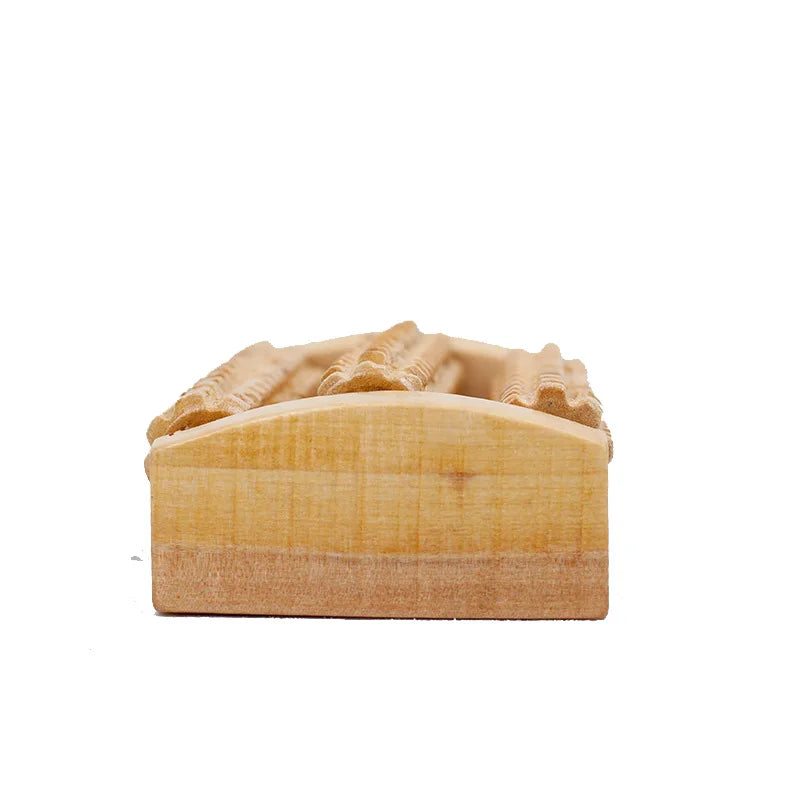 Small 14cm Wooden Foot Roller Care Reflexology Relax Spa Gift Massager Tool for Foot Massage Relief