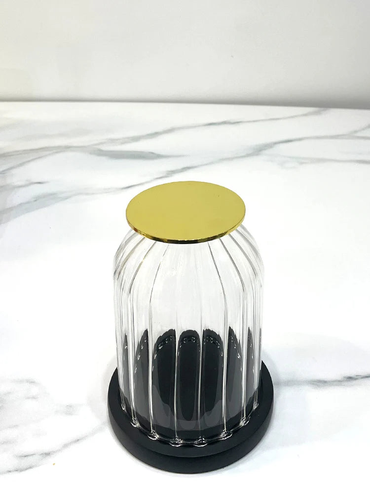 Bedroom Glass Cover Candle Holders Designer Banquet Kitchen Restaurant Candle Holders Advanced Home Decor Home Decoration Lszt