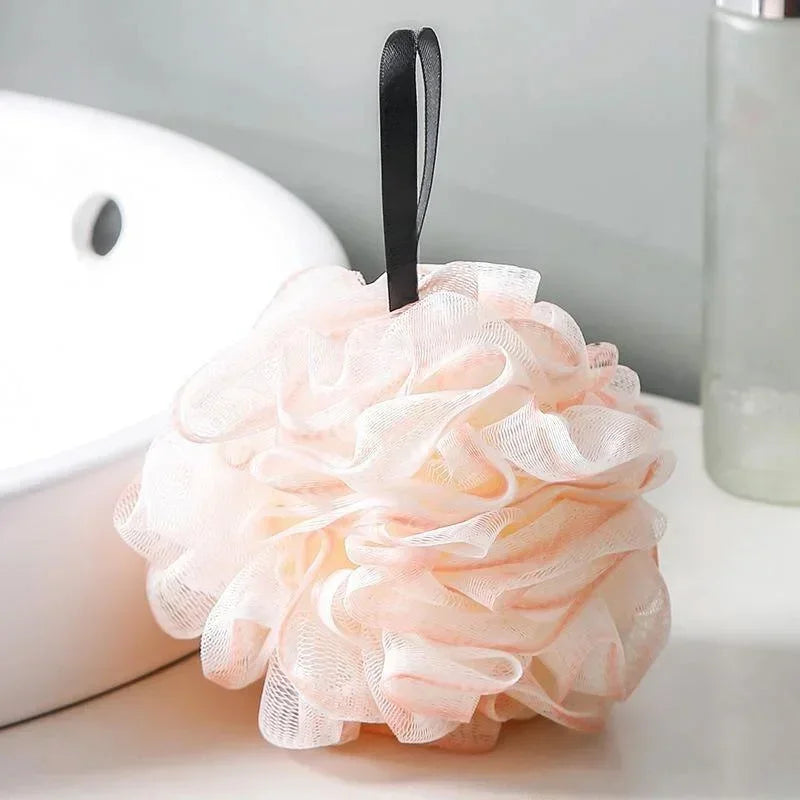 1pc Large Bath Ball Rich Bubble Bath Towel Scrubber Body Cleaning Mesh Shower Wash Sponge Bathroom Accessories