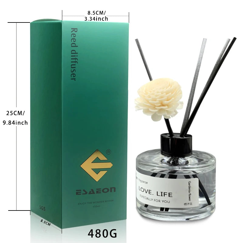 Reed Diffuser Set Aromatherapy Diffuser Aromatherapy Oil Reed Diffuser Rod Home Reed Diffuser Office Air Freshener Hotel Set