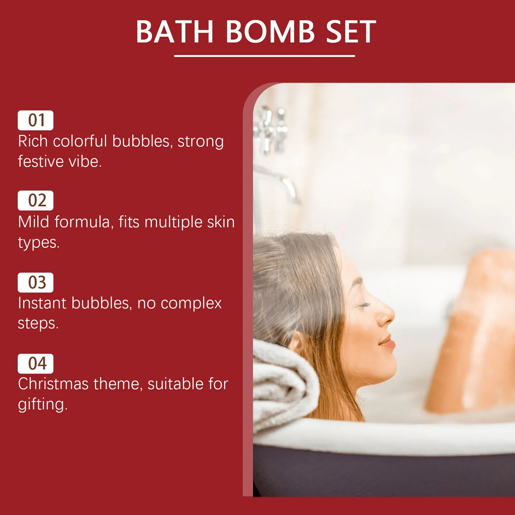 Children's Bath Bombs Set Cleanse Moisturize Skin Aromatherapy Relieve Fatigue Stress Relax Both Body and Mood Happy Bath Ball