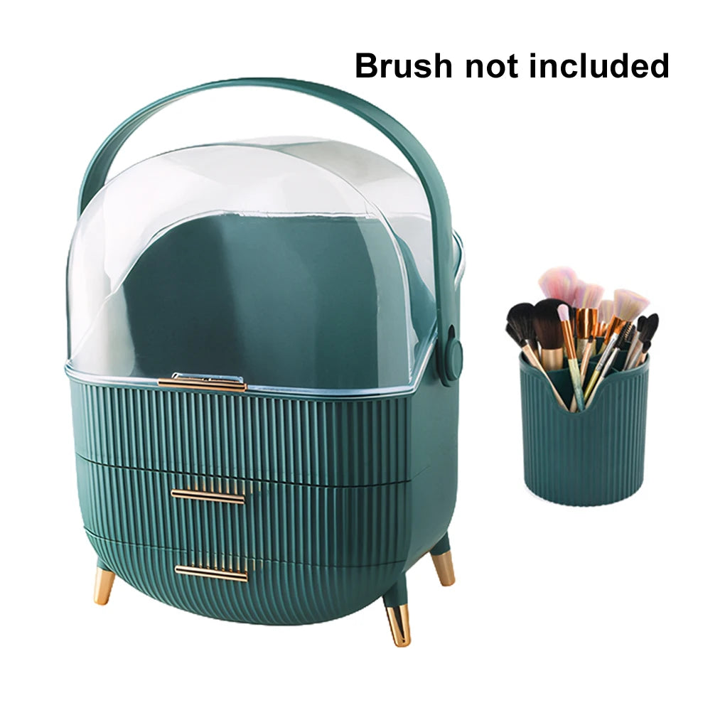 Cosmetic Storage Box Big Capacity Bathroom Waterproof Dustproof Jewelry Makeup Organizer Skin Care Makeup Display Storage Drawer