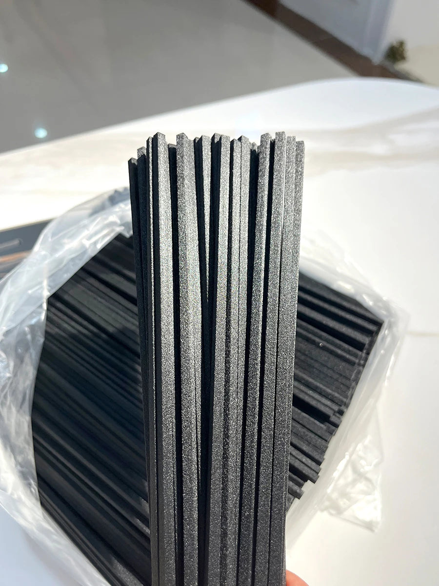100pcs 22cmx4mm Square Reed Diffuser Replacement Sticks DIY Handmade Home Decor Extra Rattan Aromatherapy Diffuser Refill Sticks