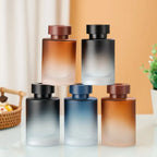 120ML Home Fragrance Diffuser Empty Bottle Party Gifts Glass Container Reed Diffuser Essential Oil Bottle DIY Home Bathroom